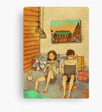 Laid-back afternoon Canvas Print