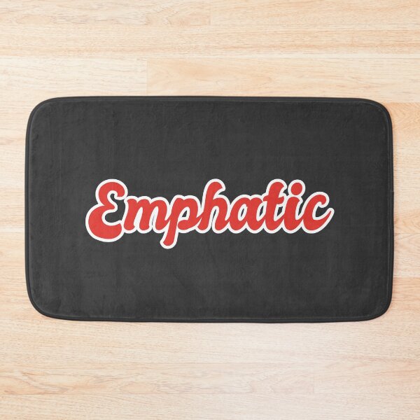 Item preview, Emphatic - Red designed and sold by Chubuter.