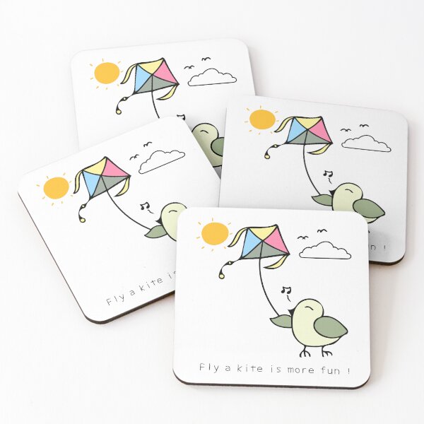 Item preview, Fly a kite is more fun ! designed and sold by wordspotrayal.