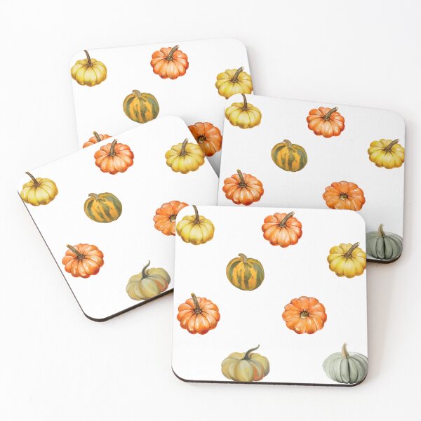 Item preview, Watercolor Autumn Pumpkins designed and sold by silviaol.