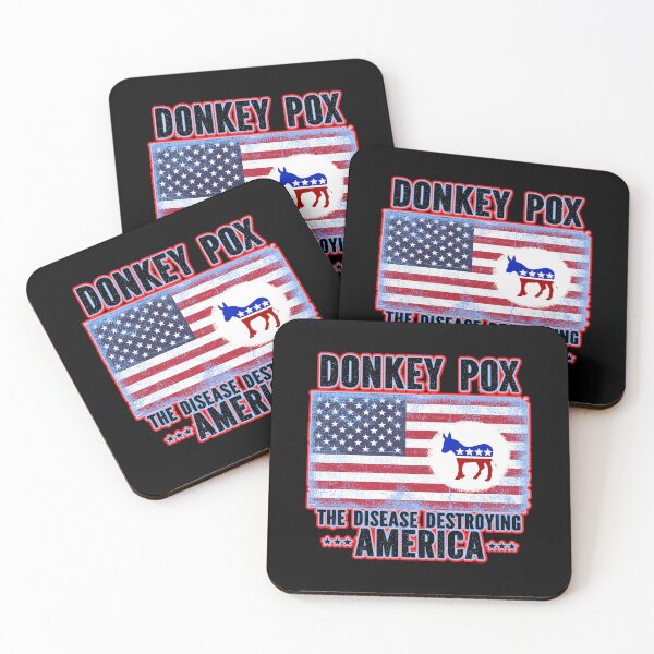 Item preview, Donkey Pox Make America Disease Free Again designed and sold by WoodburyLake.