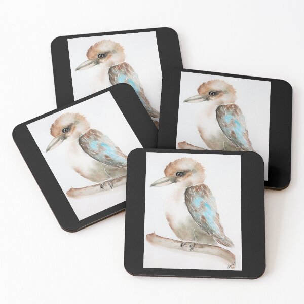 Item preview, Full size Watercolour Kookaburra designed and sold by Heart~Full Art by Julie J.