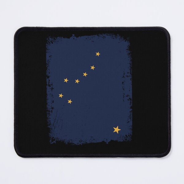 Item preview, Alaska Flag Disstressed designed and sold by rafaeltto.