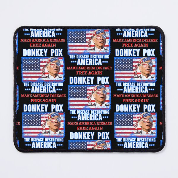Item preview, Copy of Donkey Pox Make America Disease Free Again designed and sold by WoodburyLake.