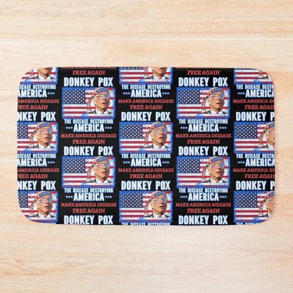 Item preview, Copy of Donkey Pox Make America Disease Free Again designed and sold by WoodburyLake.