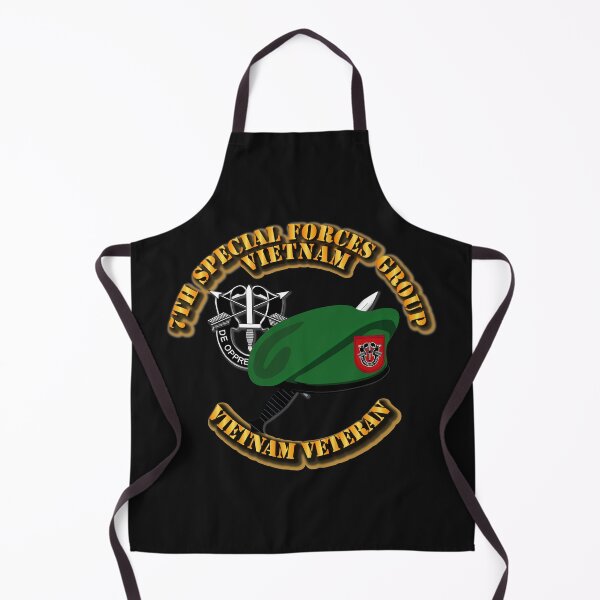 Item preview, SOF - 7th SFG VN - Beret Dagger DUI - V2 designed and sold by Military Insignia Products.