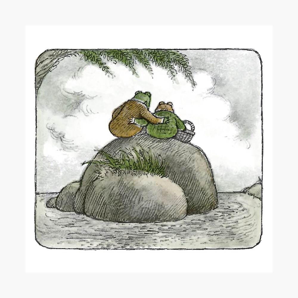 Frog and Toad Fishing Poster for Sale by jakealy