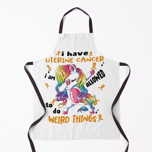 Item preview, Uterine Cancer Awareness Funny I have Uterine Cancer i'm allowed to do Weird Things! designed and sold by JanetShop809.