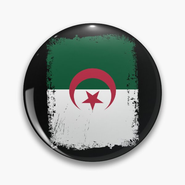 Item preview, Algeria Flag Disstressed designed and sold by rafaeltto.
