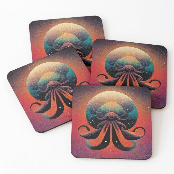 Item preview, Cosmic Sea Life designed and sold by Retro Travel Design.
