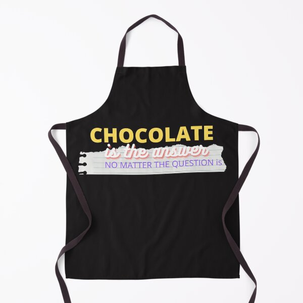 Item preview, THE ANSWER IS CHOCOLATE designed and sold by ABORIKA.
