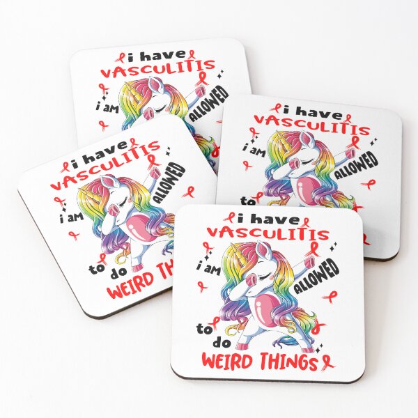 Item preview, Vasculitis Awareness Funny I have Vasculitis i'm allowed to do Weird Things! designed and sold by JanetShop809.