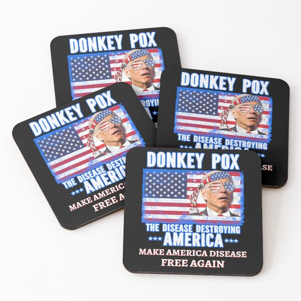 Item preview, Donkey Pox Make America Disease Free Again designed and sold by WoodburyLake.
