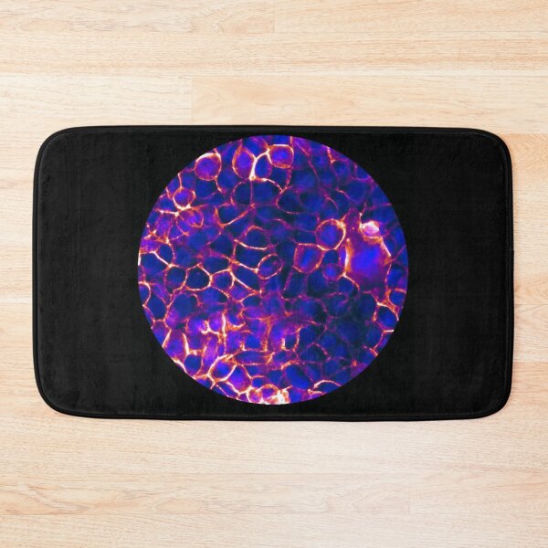 Item preview, Membranes and nuclei - blue and gold designed and sold by ArtByScience.