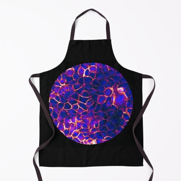 Item preview, Membranes and nuclei - blue and gold designed and sold by ArtByScience.