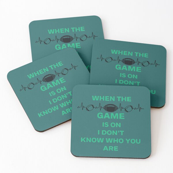Item preview, WHEN THE GAME IS ON I DON'T KNOW WHO YOU ARE designed and sold by amalgamateyou.