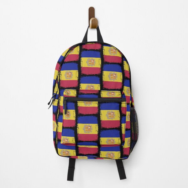Item preview, Andorra Flag Disstressed designed and sold by rafaeltto.