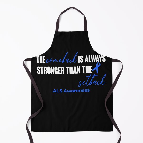 Item preview, ALS Awareness - The Comeback is Always Stronger Than The Setback designed and sold by Robbsyn.