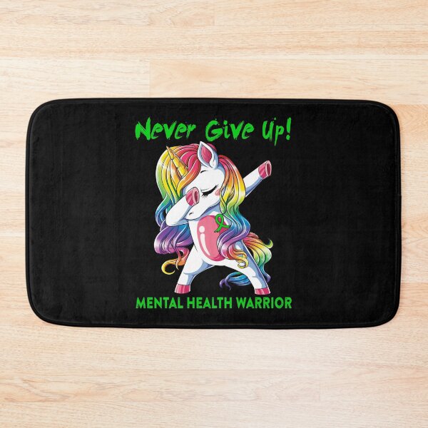 Item preview, Mental Health Warrior - Never Give Up! - Support Mental Health Warrior Gifts designed and sold by whlrcheryl.