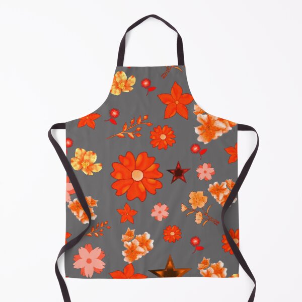 Item preview, Fall Season Orange Floral Pattern designed and sold by Rell1970.
