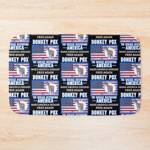 Item preview, Donkey Pox Make America Disease Free Again designed and sold by WoodburyLake.
