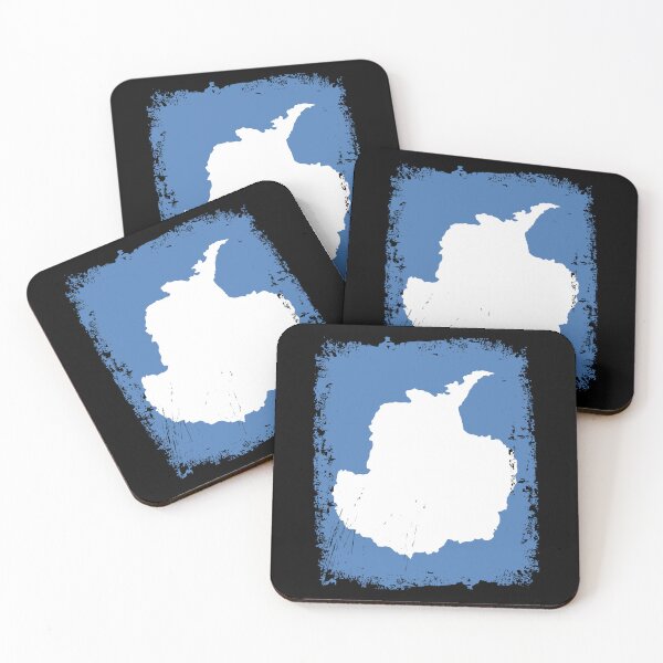 Item preview, Antarctica Flag Disstressed designed and sold by rafaeltto.