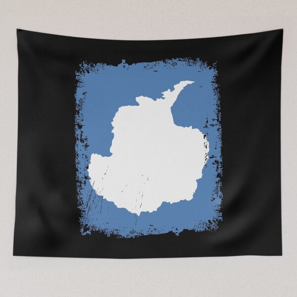 Item preview, Antarctica Flag Disstressed designed and sold by rafaeltto.