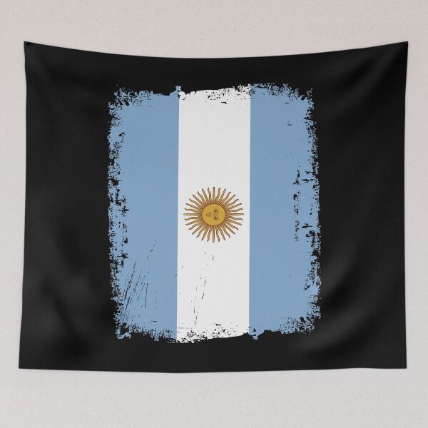 Artikelvorschau, Argentina Flag Disstressed entworfen und verkauft von rafaeltto.