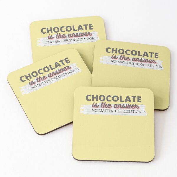 Item preview,  CHOCOLATE - IS THE ANSWER designed and sold by ABORIKA.