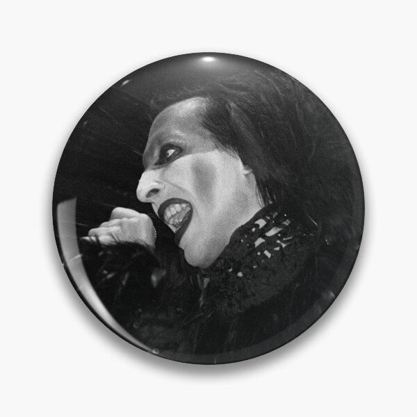 Item preview, Marilyn Manson - BW Photograph designed and sold by ConcertImages.