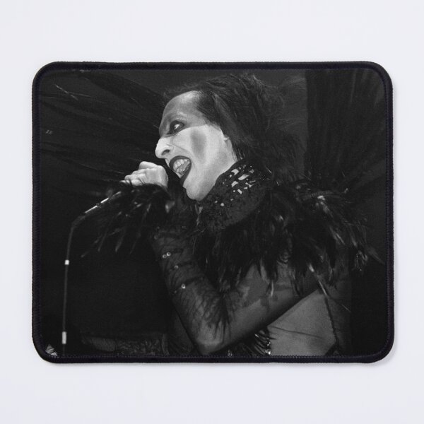 Item preview, Marilyn Manson - BW Photograph designed and sold by ConcertImages.
