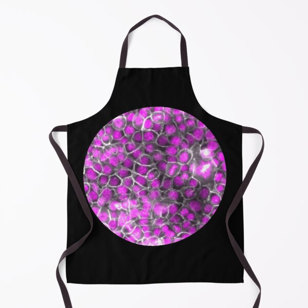 Item preview, Membranes and nuclei - pink and silver designed and sold by ArtByScience.