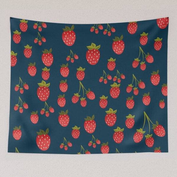 Item preview, Summerly Strawberry Pattern designed and sold by stylebytara.