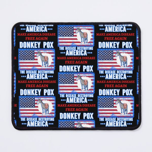 Item preview, Donkey Pox Make America Disease Free Again designed and sold by WoodburyLake.