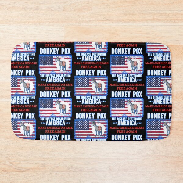 Item preview, Donkey Pox Make America Disease Free Again designed and sold by WoodburyLake.