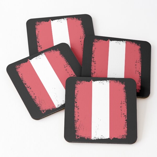 Item preview, Austria Flag Disstressed designed and sold by rafaeltto.