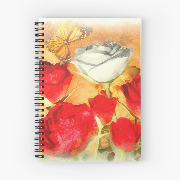 Item preview, Red & White Roses designed and sold by bloorose.