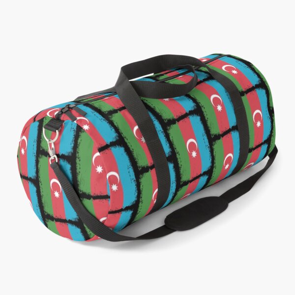 Item preview, Azerbaijan Flag Disstressed designed and sold by rafaeltto.