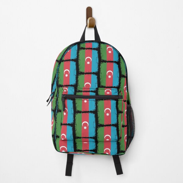Item preview, Azerbaijan Flag Disstressed designed and sold by rafaeltto.