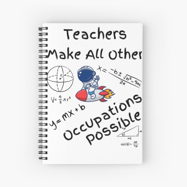 Item preview, Teachers Make All Other Occupations Possible Astronaut designed and sold by kryative.