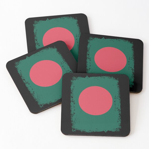 Item preview, Bangladesh Flag Disstressed designed and sold by rafaeltto.