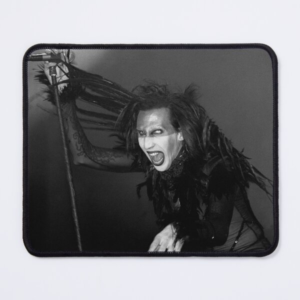 Item preview, Marilyn Manson - BW Photograph designed and sold by ConcertImages.