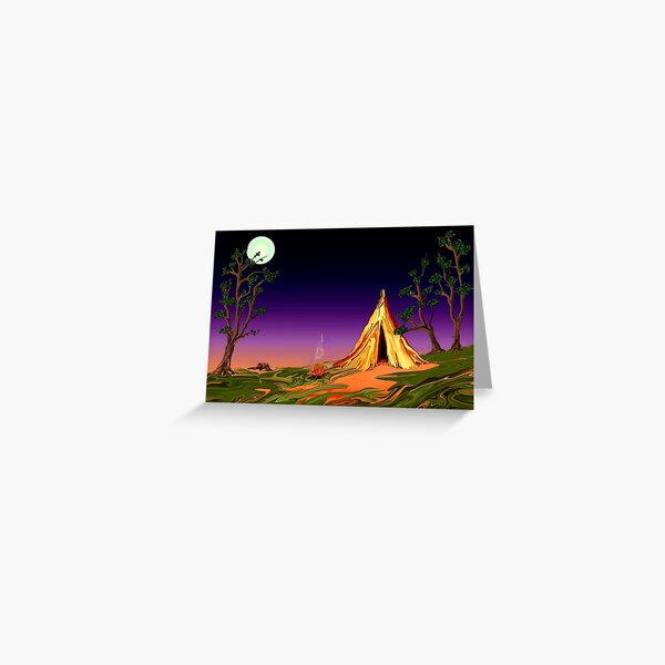 Camping... Greeting Card