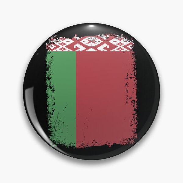 Item preview, Belarus Flag Disstressed designed and sold by rafaeltto.