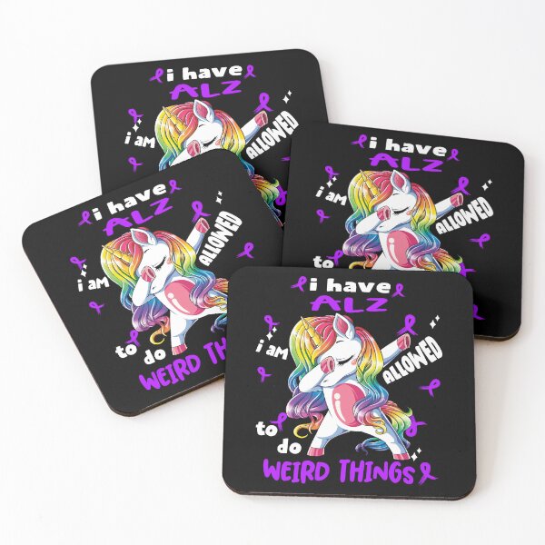Item preview, ALZ Awareness Funny I have ALZ i'm allowed to do Weird Things! designed and sold by JanetShop809.