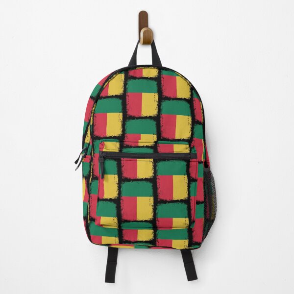 Item preview, Benin Flag Disstressed designed and sold by rafaeltto.
