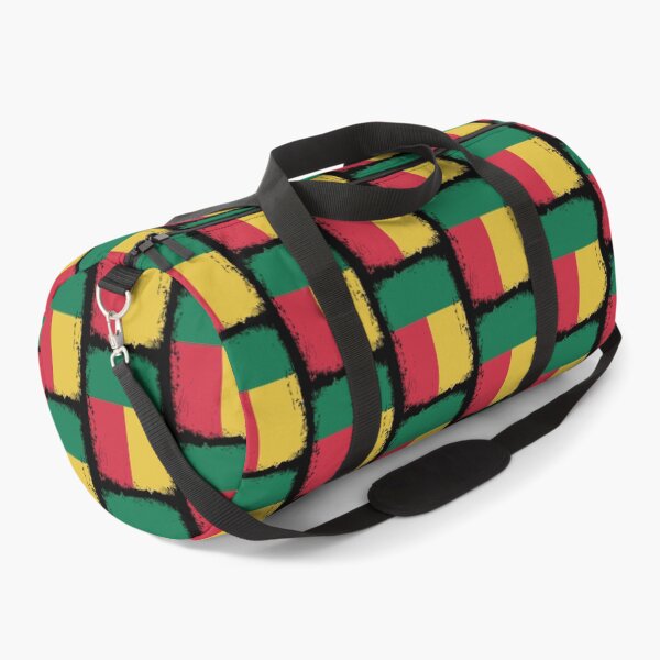 Item preview, Benin Flag Disstressed designed and sold by rafaeltto.