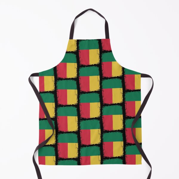 Item preview, Benin Flag Disstressed designed and sold by rafaeltto.