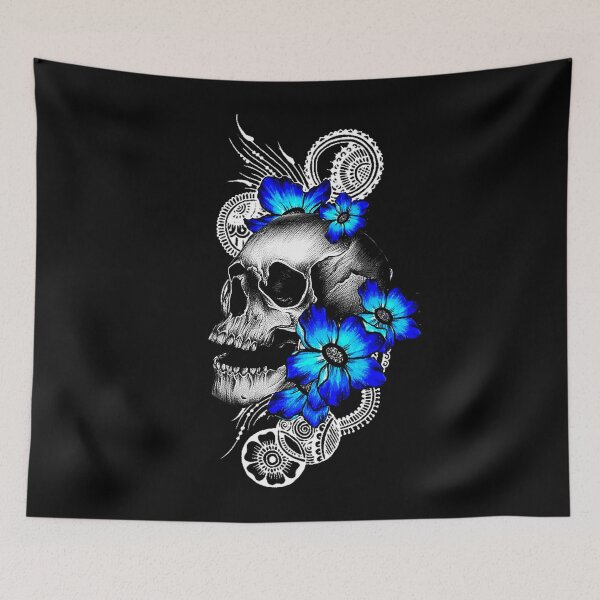 Item preview, Romantic Skull Flowers designed and sold by Gothic Fantasy.
