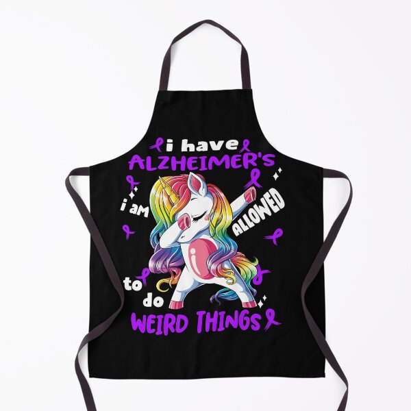 Item preview, Alzheimer's Awareness Funny I have Alzheimer's i'm allowed to do Weird Things! designed and sold by JanetShop809.
